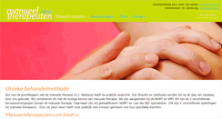 Desktop Screenshot of manueeltherapeuten.com